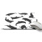 Tapis de souris Dauphin multicolore 190x250 mm - miniature variant 1