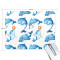Tapis de souris Dauphin bleu 190x250 mm - miniature