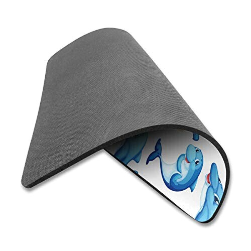 Tapis de souris Dauphin bleu 190x250 mm variant 1 