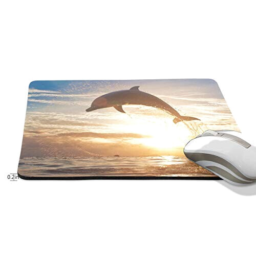 Tapis de souris Dauphin multicolore 190x250 mm