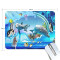 Tapis de souris Dauphin multicolore 190x250 mm - miniature