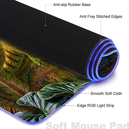 Tapis de souris Dinosaure style- xl LED 60x35 cm variant 2 