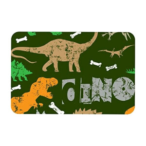 Tapis de souris Dinosaure multicolore 40 x 60 50x80 cm