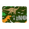 Tapis de souris Dinosaure multicolore 40 x 60 50x80 cm - miniature