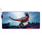Tapis de souris Dinosaure style- LED 90x40 cm - miniature