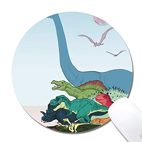 Tapis de souris Dinosaure 200x200 mm