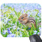 Tapis de souris Écureuil violette 22.9x19.1 cm - miniature