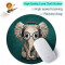 Tapis de souris Éléphant cute elephant 200x200 mm - miniature variant 5