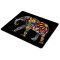 Tapis de souris Éléphant multicolore 240x200 mm - miniature variant 2