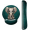 Tapis de souris Éléphant b-cute elephant 25x23 cm - miniature