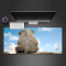 Tapis de souris Éléphant gris XXL 800x300 mm - miniature