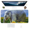 Tapis de souris Éléphant avec tournesol 43x90 cm - miniature variant 7