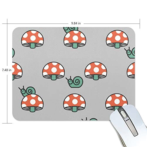 Tapis de souris Escargot multicolore 25x20 cm
