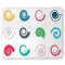Tapis de souris Escargot mousepad- 25x20 cm - miniature variant 1