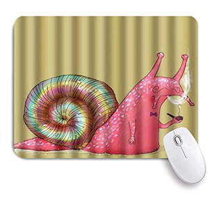 Tapis de souris Escargot mousepad- 25x20 cm