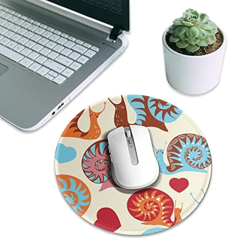Tapis de souris Escargot noir variant 6 