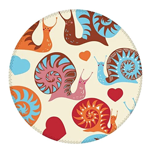 Tapis de souris Escargot noir variant 7 