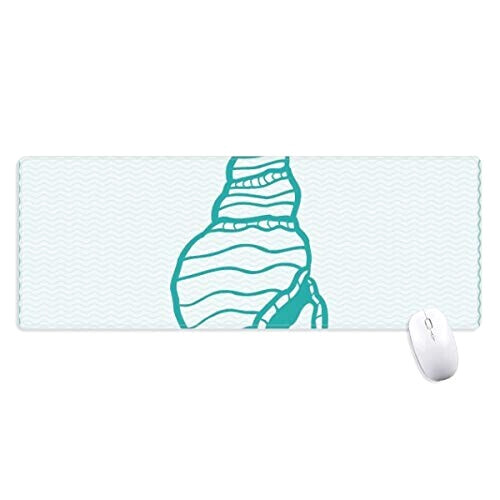 Tapis de souris Escargot bleu 80 x 30 80x30 cm