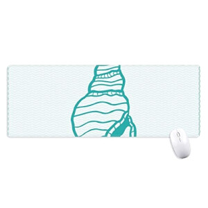 Tapis de souris Escargot bleu 80 x 30 80x30 cm