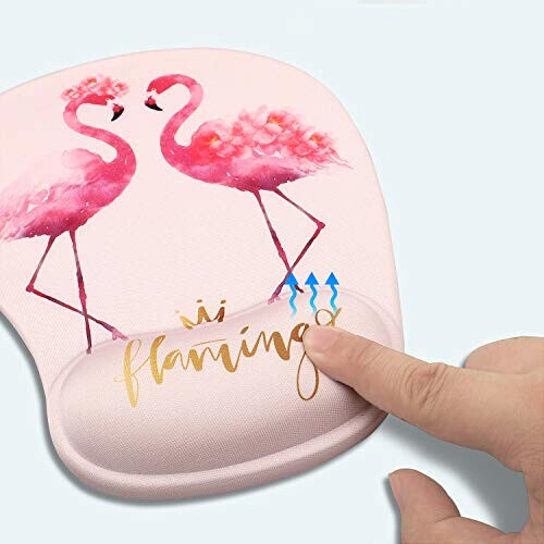 Tapis de souris Flamant rose mj variant 2 