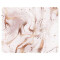 Tapis de souris Flamant rose rose gold marbling 260x210 mm - miniature