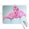 Tapis de souris Flamant rose rose 190x250 mm - miniature