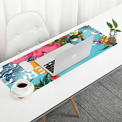 Tapis de souris Flamant rose rose 80 x 30 80x30 cm variant 4 