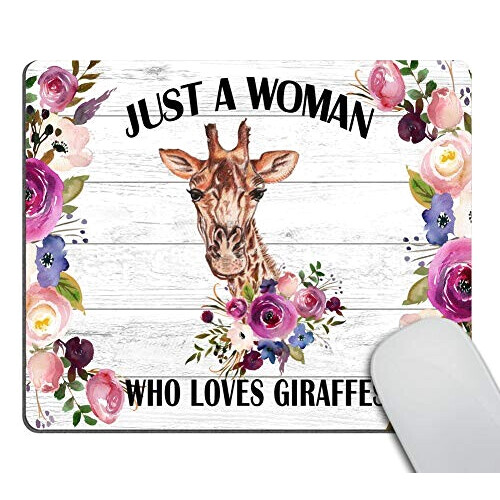 Tapis de souris Girafe multicolore . 240x200 mm variant 4 