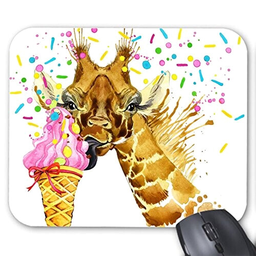 Tapis de souris Girafe