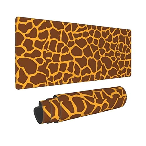 Tapis de souris Girafe imprimé .