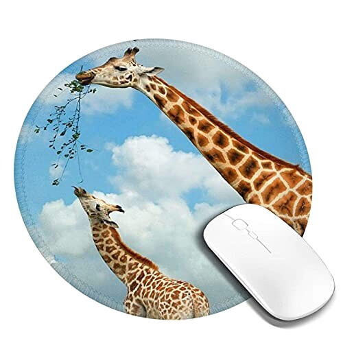 Tapis de souris Girafe 200x200 mm