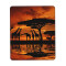 Tapis de souris Girafe noir 18x22 cm - miniature variant 6