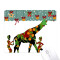 Tapis de souris Girafe multicouleur 18x22 cm - miniature
