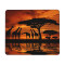 Tapis de souris Girafe sous l'arbre en afrique 18x22 cm - miniature