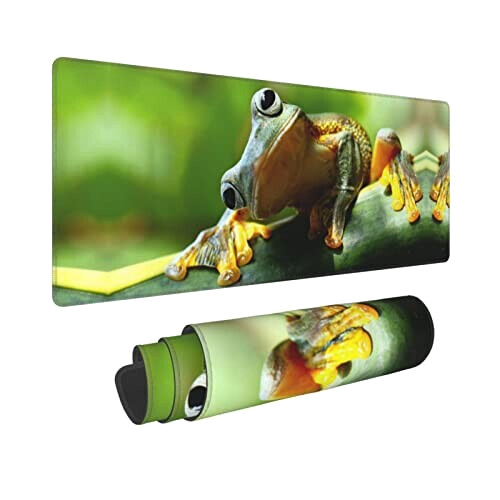 Tapis de souris Grenouille noir 80 x 30 80x30 cm variant 0 