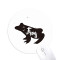 Tapis de souris Grenouille 20x20 cm - miniature