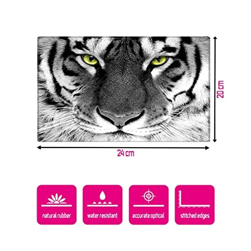 Tapis de souris Grenouille tigre 24x20 cm variant 1 