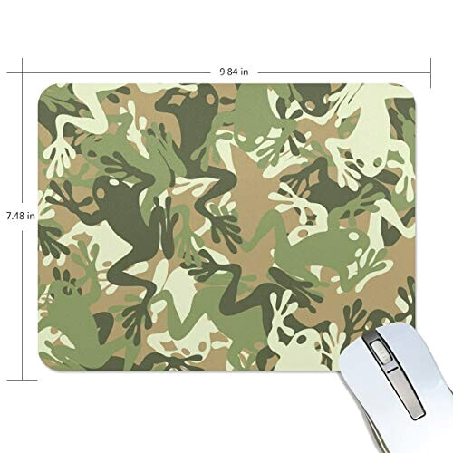 Tapis de souris Grenouille multicolore 190x250 mm