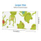 Tapis de souris Grenouille de dessin animé. 80 x 30 80x30 cm - miniature variant 2