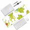 Tapis de souris Grenouille de dessin animé. 80 x 30 80x30 cm - miniature variant 6