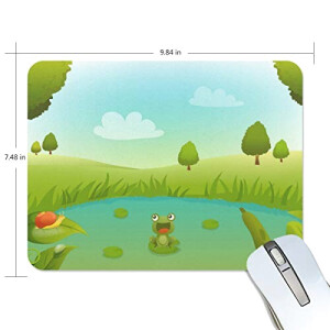 Tapis de souris Grenouille multicolore 190x250 mm