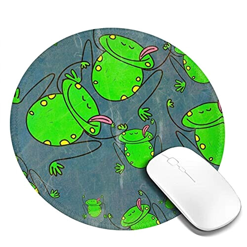 Tapis de souris Grenouille 200x200 mm