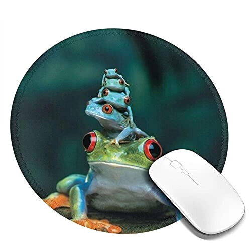Tapis de souris Grenouille 200x200 mm