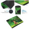 Tapis de souris Grenouille parapluie avec feuille 17.8x21.8 cm - miniature variant 2