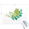 Tapis de souris Grenouille multicolore 190x250 mm - miniature