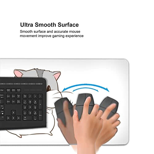 Tapis de souris Hamster 40 x 90 90x40 cm variant 4 