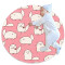 Tapis de souris Hamster motif animal mignon et souris - miniature