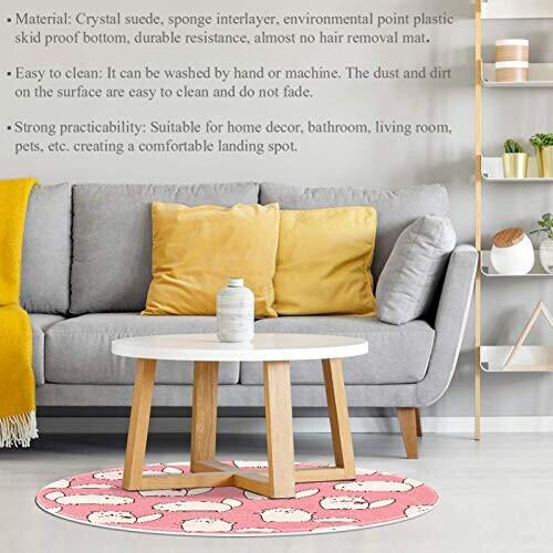 Tapis de souris Hamster motif animal mignon et souris variant 6 