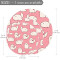 Tapis de souris Hamster multicolore 70 x 70 70x70 cm - miniature variant 1
