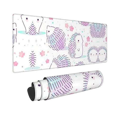 Tapis de souris Hérisson rose 80 x 30 31.5x11.8 cm variant 0 